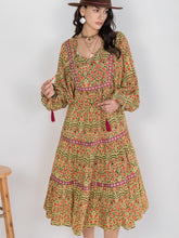 Robe longue à pompons confortable et décontractée, idéale pour de nombreuses occasions